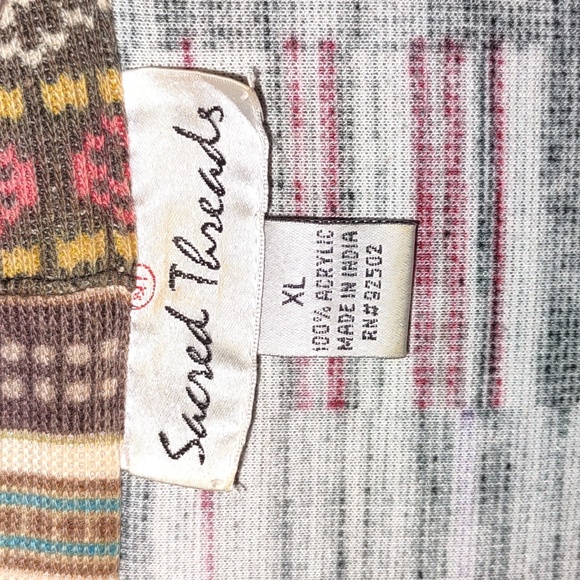 Sacred Threads Long Patchwork Tunic - Picture 6 of 8